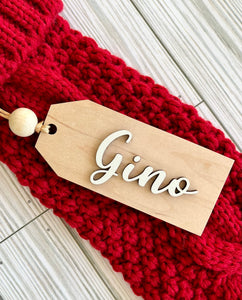 Stocking Tags Personalized