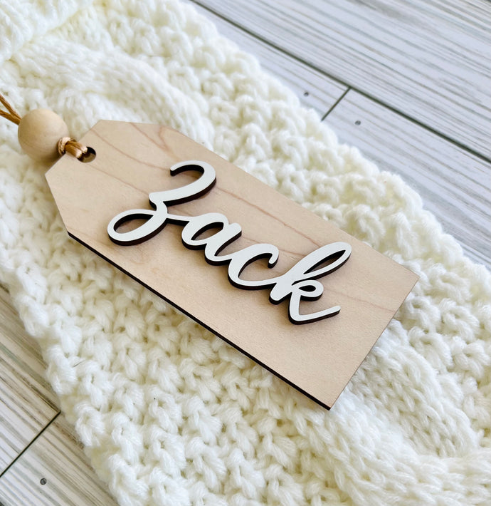 Stocking Tags Personalized
