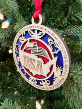 Load image into Gallery viewer, 50 States Patriotic Ornament
