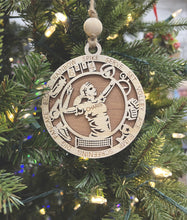 Load image into Gallery viewer, Volleyball Ornament Personalized