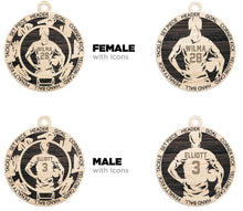 Load image into Gallery viewer, Soccer Ornament, Personalized