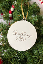 Load image into Gallery viewer, Monogram Snowflake Ornament - Two Layers, Personalized