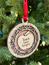 Load image into Gallery viewer, Teacher Ornament - Appreciation, Thank You