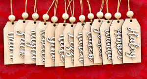 Stocking Tags Personalized