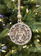 Load image into Gallery viewer, Martial Arts Ornament, Personalized
