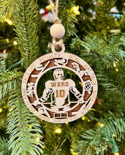 Load image into Gallery viewer, Hockey Ornament, Personalized
