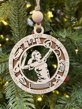 Load image into Gallery viewer, Volleyball Ornament Personalized
