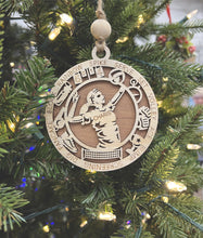 Load image into Gallery viewer, Volleyball Ornament Personalized
