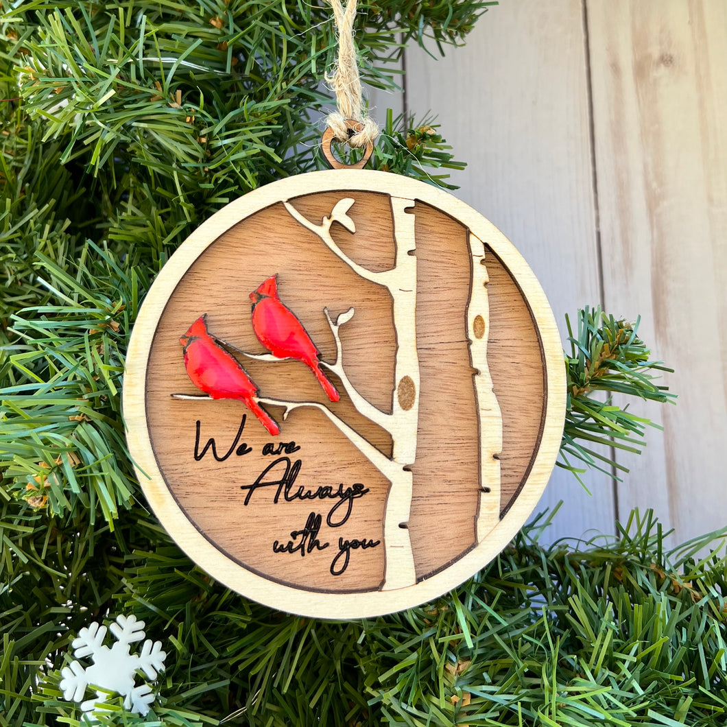 Cardinals Memorial Ornament