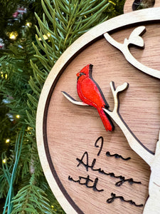 Cardinal Memorial Ornament