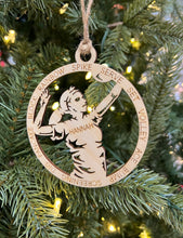 Load image into Gallery viewer, Volleyball Ornament Personalized
